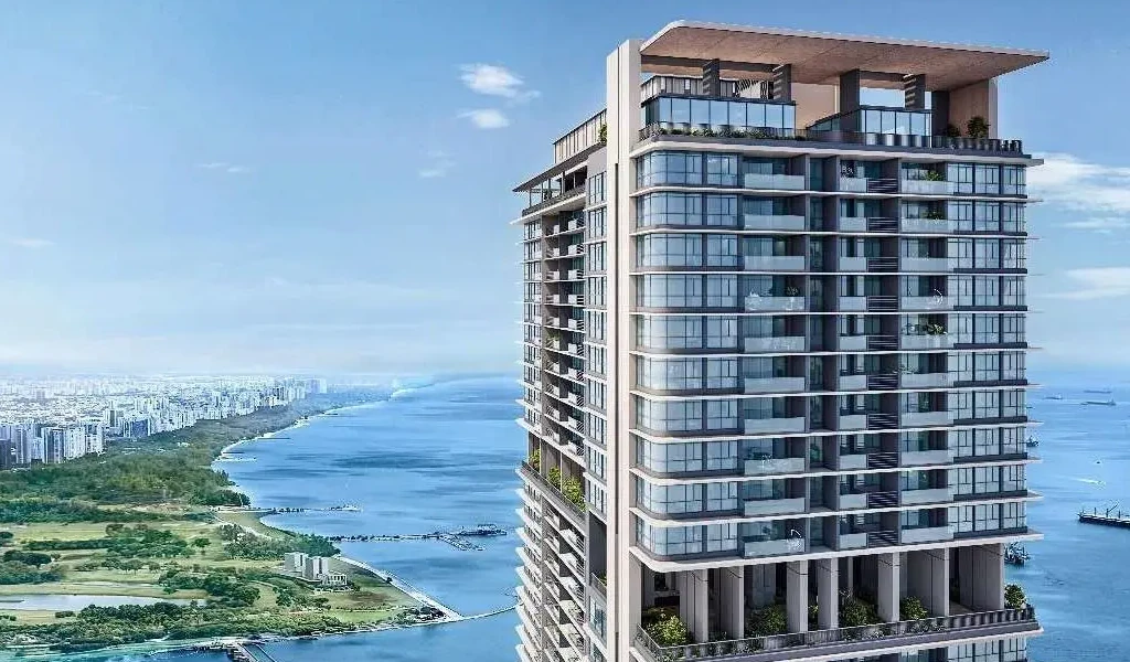 One Marina Gardens Roof Crown